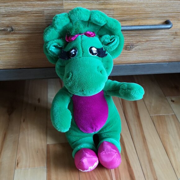 Barney the Dinosaur Other - VINTAGE 1992 Baby Bop Barney the Dinosaur Plushie Stuffed Animal